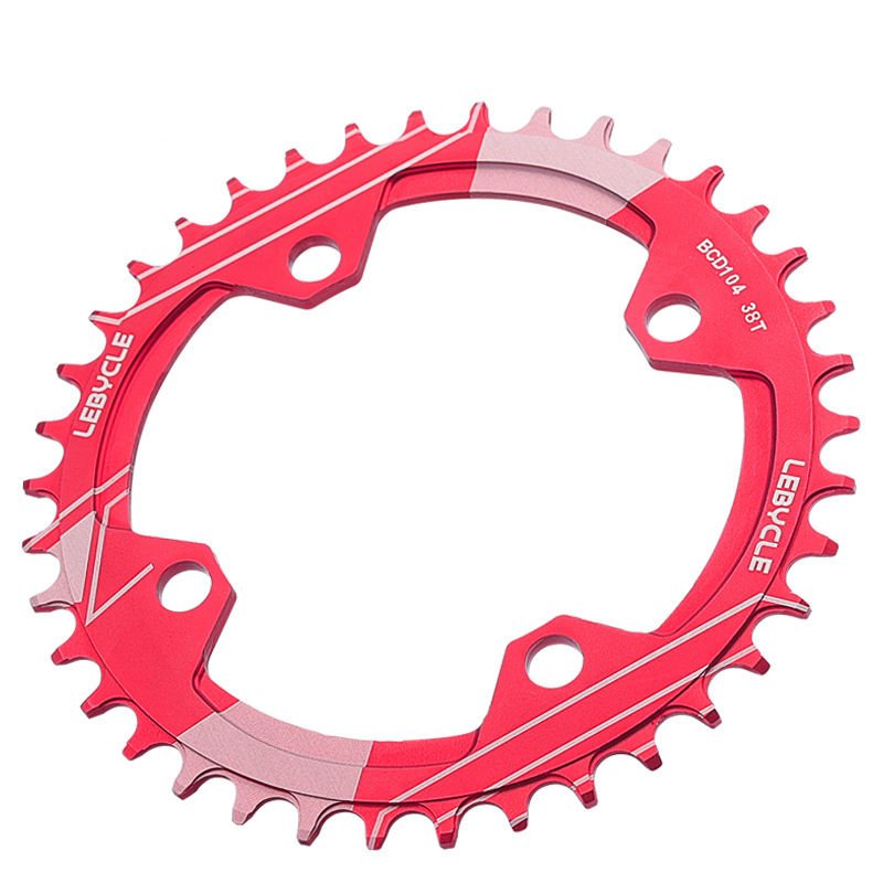Зірка передня Lebycle 104BCD Narrow Wide 38T red 104BCD Narrow Wide 38T red