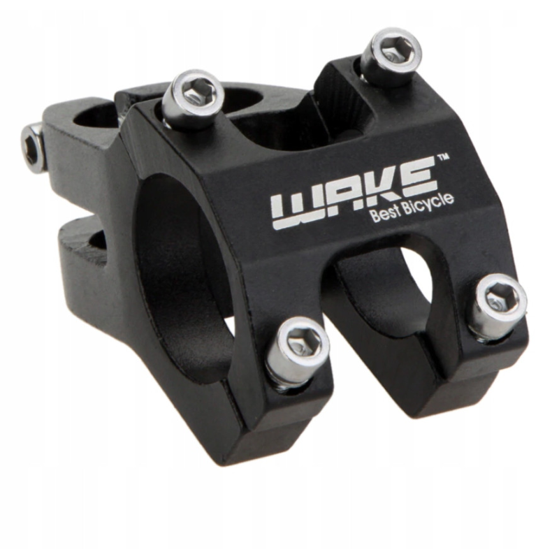 Винос для велосипеда WAKE A089: алюмінієвий, фрезерований, для керма 31,8 мм, довжина 45 мм