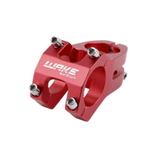 Винос для велосипеда WAKE A089: алюмінієвий, фрезерований, для керма 31,8 мм, довжина 45 мм Червоний