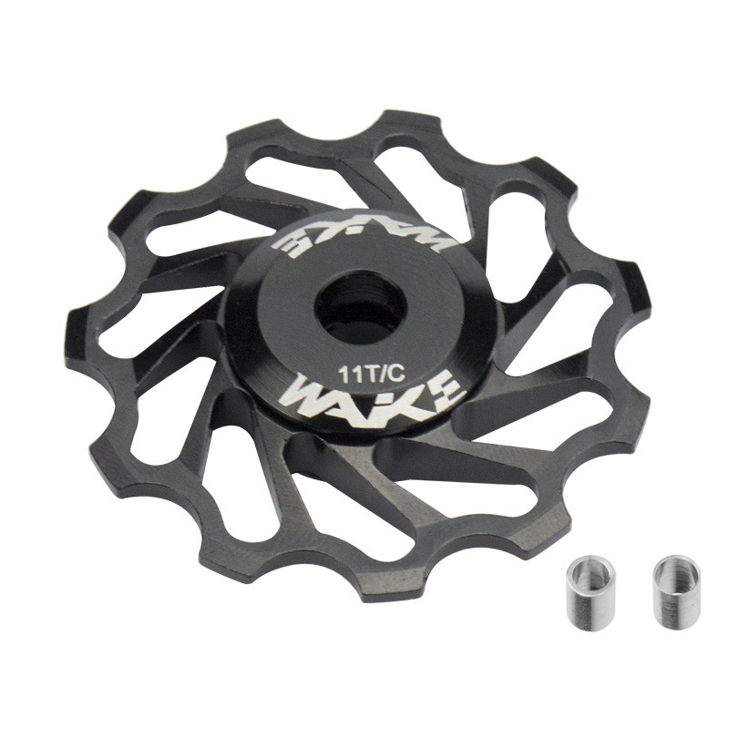 Ролик для заднього перемикача WAKE DL-01, чорні, 11T, Керамічні підшипники