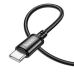 Кабель USB-C to USB-C HOCO X89 WIND 60W CHARGING DATA CABLE TYPE-C TO TYPE-C BLACK