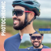 Окуляри спортивні фотохромні SCVCN X62 Cycling Glasses Photochromic Red/Black (SCGP-02-W)