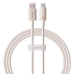 Кабель type c Baseus Superior Series Fast Charging Data Cable USB to Type-C 100W 1m Moon White