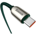 Кабель Baseus CATSK-C06 Display Fast Charging Data Cable    100W 2m Green