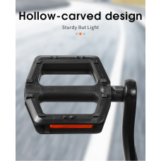 Педалі велосипедні West Biking 08020740 Black велопедалі топталки