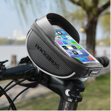 Велосумка на кермо для велосипеда Rockbros 010-4bk Сумка для смартфона, телефона.