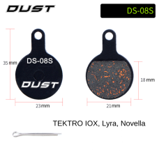 ТОРМОЗНІ КОЛОДКИ DUST DS-08S Напівметалл