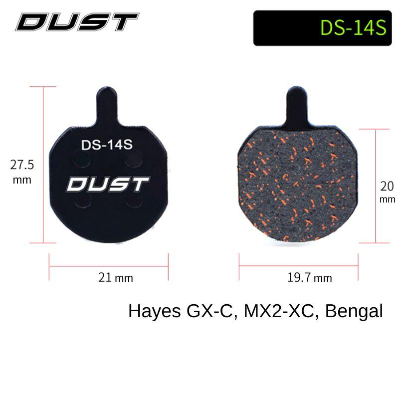 ТОРМОЗНІ КОЛОДКИ DUST DS-14S Напівметалл