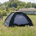 Намет 2 спальних місця туристичний 2×1.5 метра похідний водонепроникний для риболовлі та полювання палатка