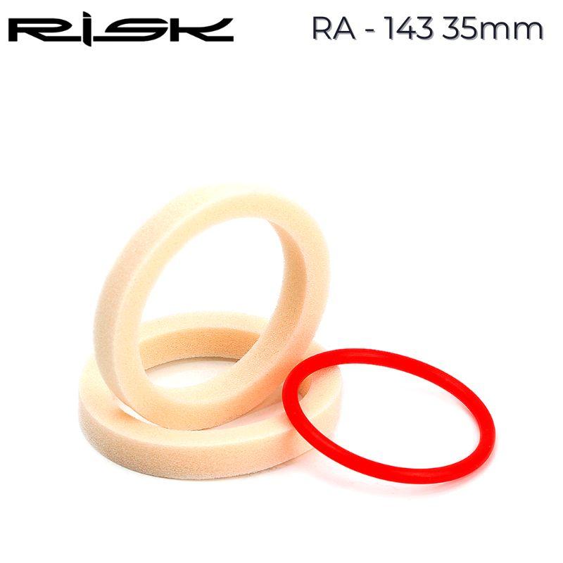 Поролонові кільця для вилки Risk RA-143 35mm
