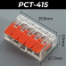 Клемми ваго PCT-415 Клема швидкого монтажу 5pin. 32 А 250 V. 0,14-4мм