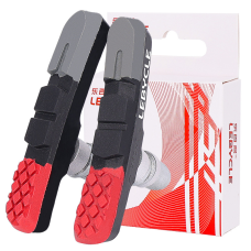 Колодки гальмівні з різьбленням Lebycle BP-V01-73, 70мм