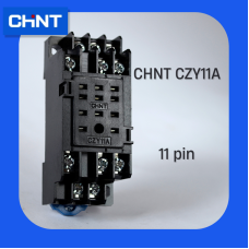 Колодка CZY11A  для реле JZX-22F(B)/3Z,NJX-13FW(B)/3ZS, JZX-18F(L)/3Z 3 контакти (Chint)