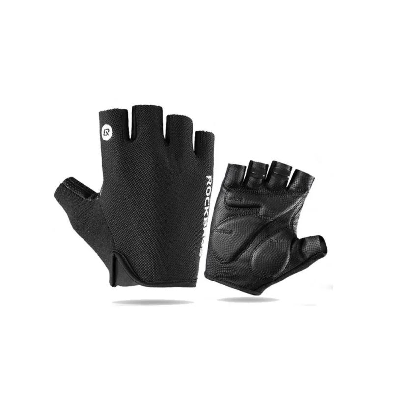 Велорукавиці, рукавички для залу ROCKBROS S106 Чорний Розмір M XL Велорукавиці, рукавички для залу ROCKBROS S106 Чорний Розмір M XL
