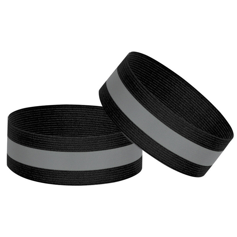 WEST BIKING 1 пара світловідбиваючих стрічок Попереджувальна стрічка Світловідбиваючі стрічки чорний WEST BIKING 1 пара світловідбиваючих стрічок Попереджувальна стрічка Світловідбиваючі стрічки чорний