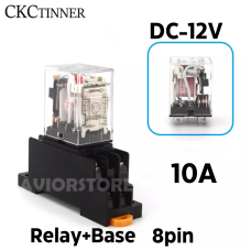 Проміжне реле CKC TINNER HH62  10A 12V DC 10A