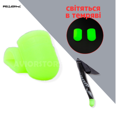 Силіконове покриття ручки гальма RISK RA122 зелений