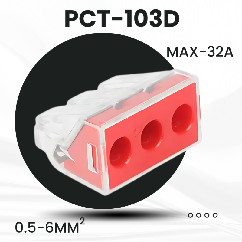 Коннектор PCT-103D (аналог WAGO)