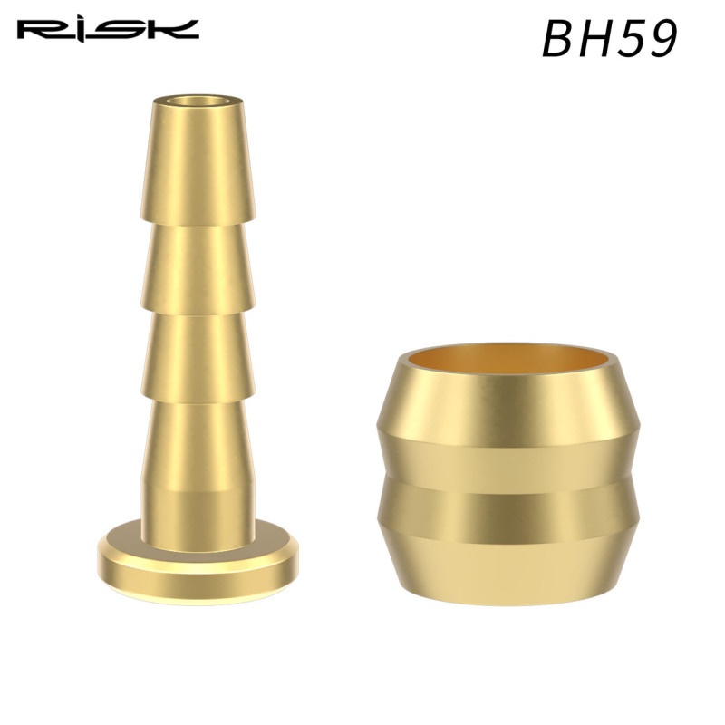 Комплект з“єднання гідролінії RISK для Shimano SM-BH59 (оливка, штуцер) Комплект з“єднання гідролінії RISK для Shimano SM-BH59 (оливка, штуцер)