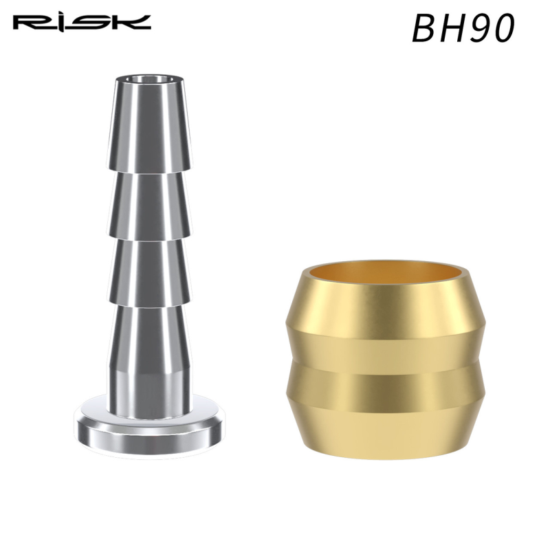 Комплект з“єднання гідролінії RISK для Shimano SM-BH90/оливка, штуцер Комплект з“єднання гідролінії RISK для Shimano SM-BH90/оливка, штуцер
