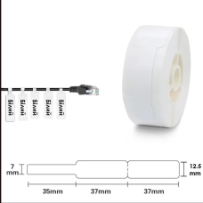 Етикетки для принтера NIIMBOT  T12.5*74+35-65 CABLE WHITE FOR D11/D110/D101/H1S (A2K18638601)