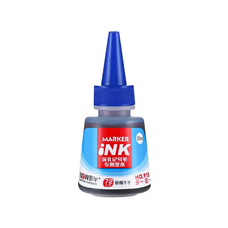 Чорнило синє для будівельного маркера перманентного столярного 20 мл Чорнило синє для будівельного маркера перманентного столярного 20 мл