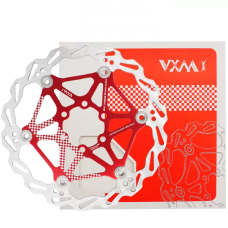 Ротор для велосипеда  VXM 160мм на алюминиевом пауку Червоний