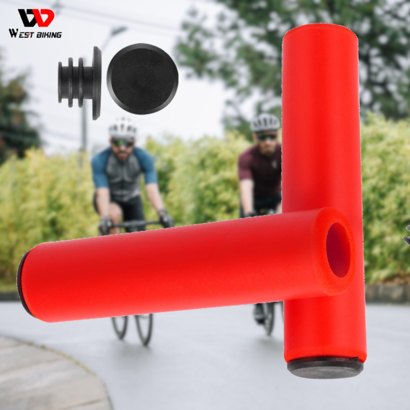 Гріпси на велосипед WEST BIKING 0804040 Червоний Гріпси на велосипед WEST BIKING 0804040 Червоний