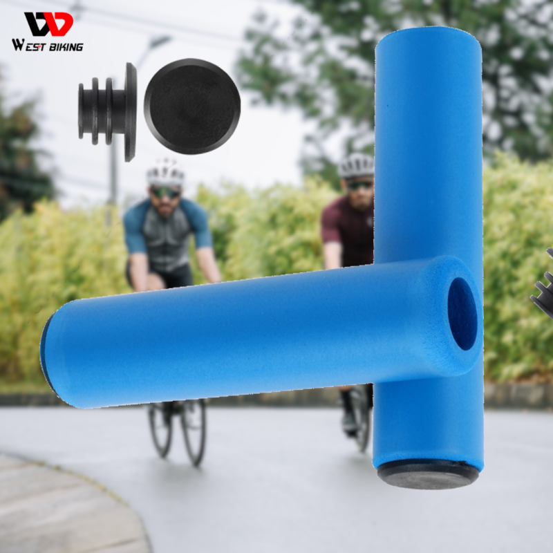 Гріпси на велосипед WEST BIKING 0804040 синій Гріпси на велосипед WEST BIKING 0804040 синій