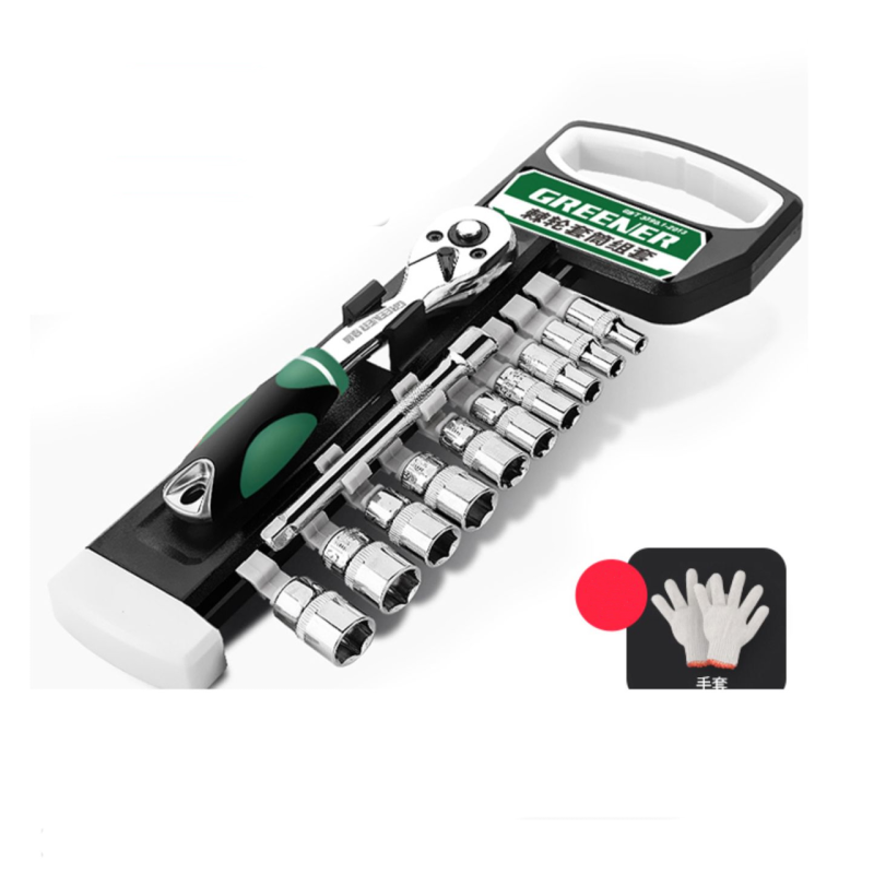 Набір інструментів універсальний GREENER 12 предметов, для дому, авто, ремонту Набір інструментів універсальний GREENER 12 предметов, для дому, авто, ремонту