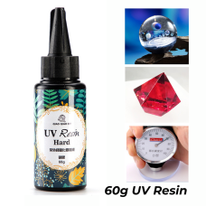 УФ Смола Клей UV Resin 60 грам Ультрафіолетової полімеризації Прозорий