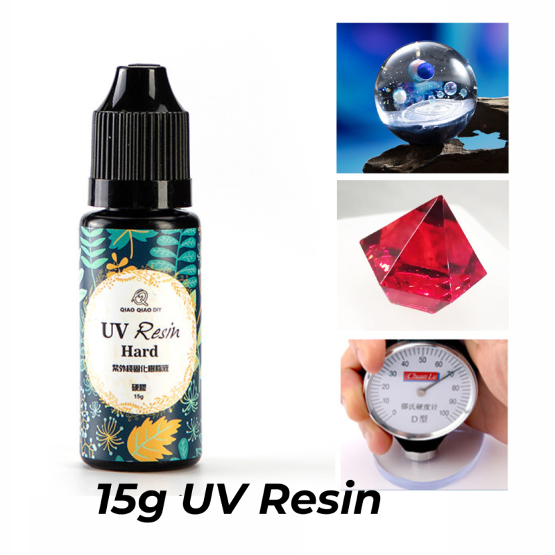 УФ Смола Клей UV Resin 15 грам Ультрафіолетової полімеризації Прозорий УФ Смола Клей UV Resin 15 грам Ультрафіолетової полімеризації Прозорий