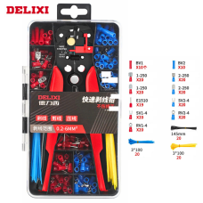 Знімач ізоляції в наборі з наконечниками Delixi DWBX-2454