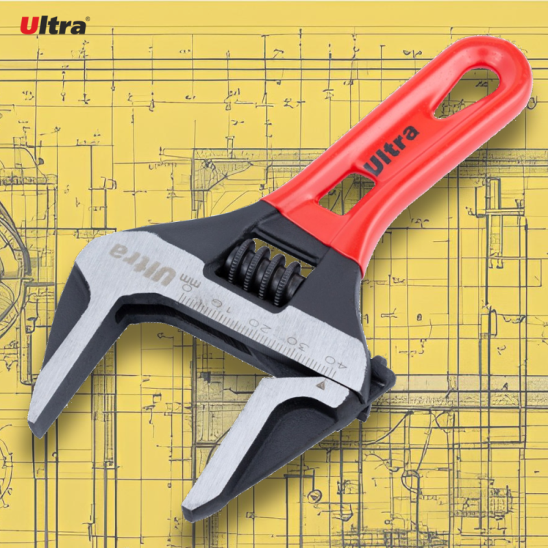 Ключ розвідний з тонкими губками Ultra 155мм  0-41мм 4100232