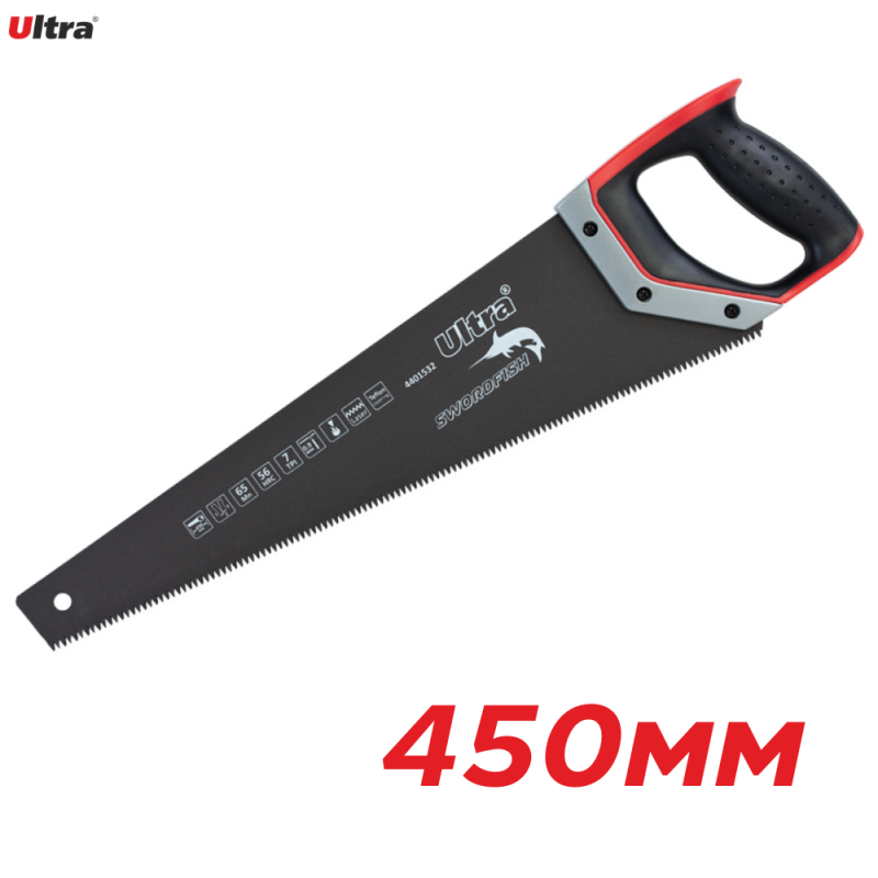 Ножівка по дереву   ULTRA 400мм 7TPI Swordfish + чехол 4401522 450