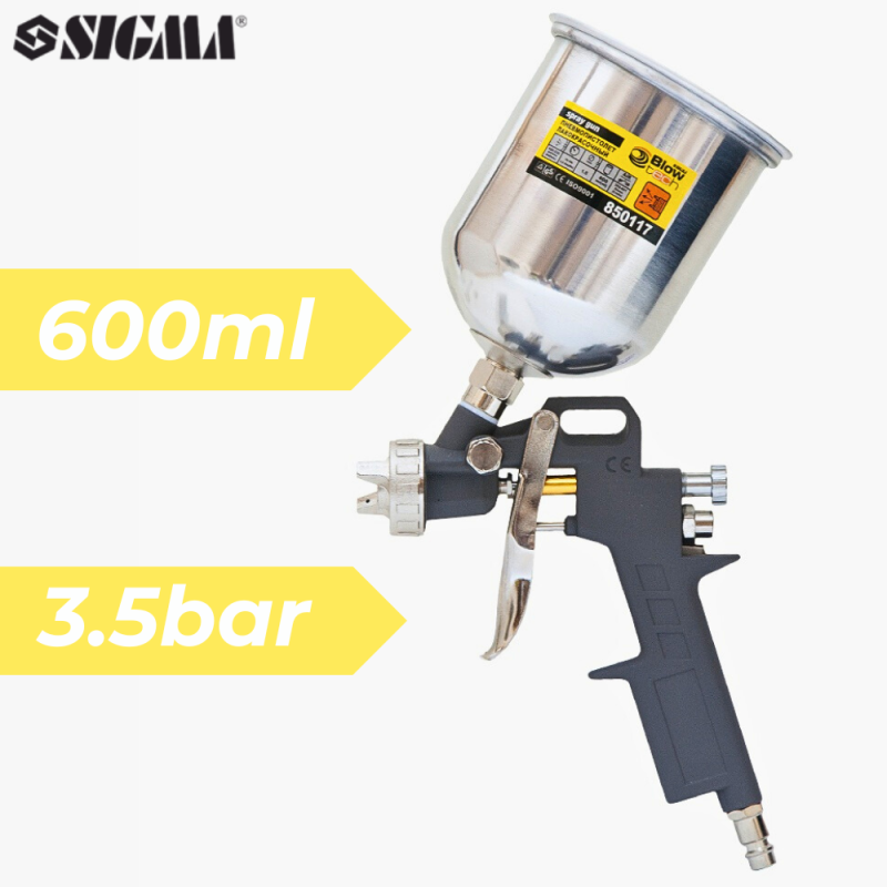 Фарбопульт для покраски SIGMA 6811051 HP Ø1.5 с в/б (мет)