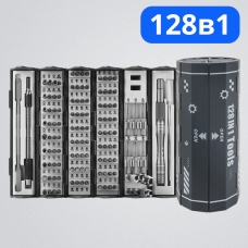 Викрутка з набором біт  Screwdriver Combo 128 Set