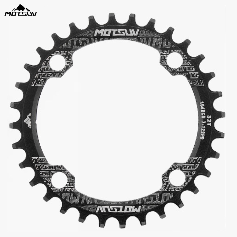 Зірка передня MOTSUV 104BCD Narrow Wide 32T Black Зірка передня MOTSUV 104BCD Narrow Wide 32T Black
