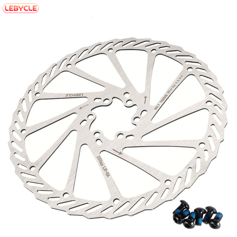 Ротор для велосипеда lebycle 203mm з кріпленням під 6 болтів LR-G8 203mm