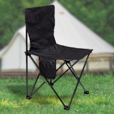 Стілець дитячий для кемпінгу складаний 42*41*72 см, чорний