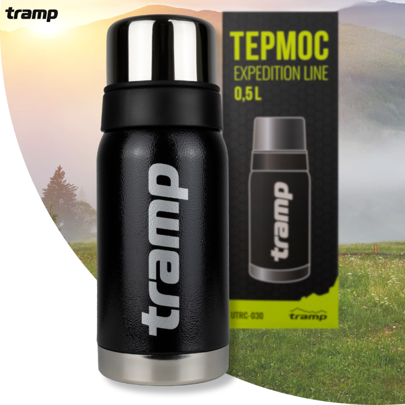 Термос TRAMP Expedition Line 0,5 л UTRC-030 Чорний