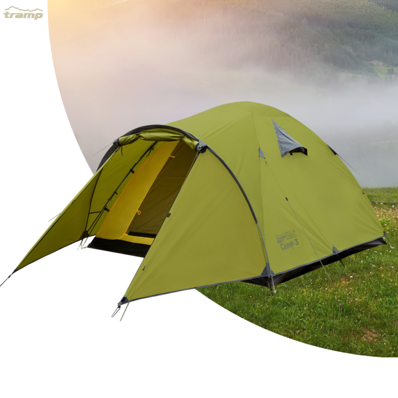 Намет Tramp Lite Camp 3 olive UTLT-007 — ваш надійний супутник у природі