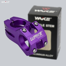 Винос для велосипеда WAKE A089: алюмінієвий, фрезерований, для керма 31,8 мм, довжина 45 мм Фіолетовий
