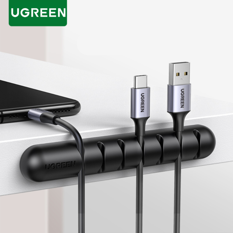 Органайзер для кабелів Ugreen 7 клітинок Black (LP114) Органайзер для кабелів Ugreen 7 клітинок Black (LP114)