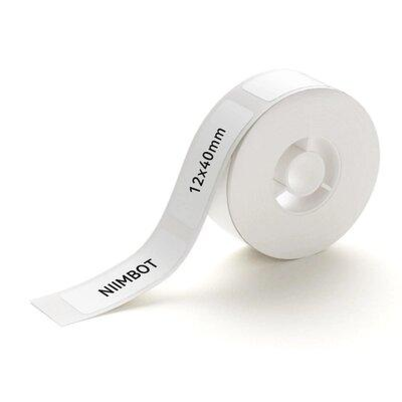 Етикетки для принтера NIIMBOT T12*40-160 White For D11/D110/D101/H1S (A2A68601601) Етикетки для принтера NIIMBOT T12*40-160 White For D11/D110/D101/H1S (A2A68601601)