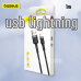 Baseus шнур для айфона USB to Lightning Baseus CALKLF-BG1 2.4A  1m