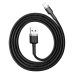 Baseus шнур для айфона USB to Lightning Baseus CALKLF-BG1 2.4A  1m